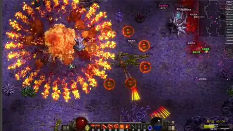 Shadow Dungeon early combat — clearing a pack in the first hours