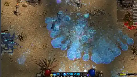 Early story combat while pacing chapters and gear upgrades